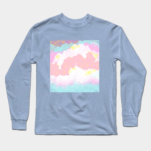 Comfy Dream Long Sleeve T-Shirt by RavenandFoxIllustrations